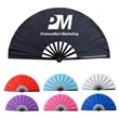 Large Folding Fabric Hand Fans Performance Kung Fu Fan