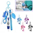 Nurse Set Ballpoint Pen Nursing Keychain Clip Foldable S