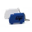 Truck Keychain with Built in Mini Tape Measure