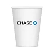 8 Oz. White Paper Cup - High Line
