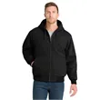 CornerStone Washed Duck Cloth Insulated Hooded Work Jacket.