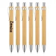 Bamboo Retractable Ballpoint Pen