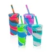 Silicone 32oz Straw Tumbler