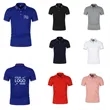 Customized Unisex Short Sleeve Performance Golf Polo Shirts