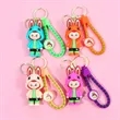 Labubu Cartoon Doll Backpack Pendant Car Keychain