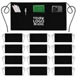 Server Aprons with 3 Pockets