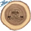 Engraved Tree Log Plaque - Fully Customizable