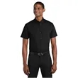 Port Authority Short Sleeve Carefree Poplin Shirt.