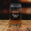 16 oz. Beer Can Glass - USA, Laser, Standard