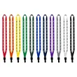 1/2" Polyester Lanyard with Non-Swivel Plastic Hook