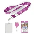 1/2" Price Saver Lanyard with Bull Dog Clip-B