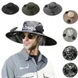Outdoor Wide Brim Fishing Solar Fan Hat
