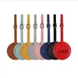 Round PU Luggage Tags