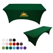 6ft Stretch Table Cover Wrap Fitted Tablecloth