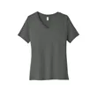 BELLA+CANVAS Women's Relaxed Jersey Short Sleeve V-Neck Tee.
