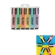 Highlighter,Chisel Tip Marker Pen,6 Assorted Pastel Colors