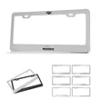 Custom Stainless Steel License Plate Frame US Standard Fit