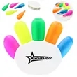 Finger Highlighter Creative Five Color Palm Shape Set