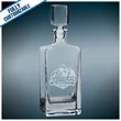 810ml Engraved Rectangle Glass Decanter - Fully Customizable