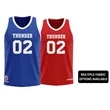 Reversible Basketball Jersey Sublimation - (Multiple Fabric)