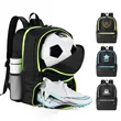 Soccer Backpack With Ball And Shoes Compartment