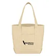 Small Cotton Canvas Yacht Tote Bag