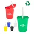 Union Printed, 16 oz. Stadium Cup w/Lid & Straw