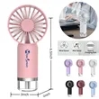 Portable Handheld Cooling Misting Fan With USB-C Charging