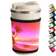 3MM Neoprene V-Shaped Can Cooler W/ Binding