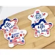 Fourth of July Star Themed Sugar Cookies