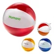 Translucent 16" Two Tone Beach Ball