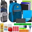 DDI 18 Reflective Backpack With 30-Piece School Supply Kit