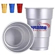 17oz. Custom Stackable Aluminum Cup Beer Mug