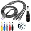 3 in 1 Fast Charging Cable For Phones & Most Devices