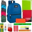 Middle School Supply Kits in 17 Backpack - 16 Pieces