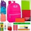 Middle School Supply Kits in 17 Backpack