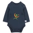 Cotton Infant Fine Jersey Long Sleeve Bodysuit