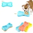 Bone Shaped Pet Water Bowl Food Tray