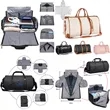 Convertible Carry on Garment Duffel Bag with Shoulder Strap