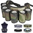 Camouflage 6 Beer Belt Bag Beverage Cans Holder Carrier