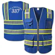 9 Pocket Hi-Vis Safety Vest