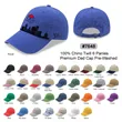 6 Panels Relaxed Golf Hat Dad Cap