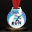 UV Printed 5K Medals