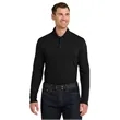 Port Authority EZCotton Long Sleeve Polo.