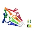Bottle Opener Pen w/ Lanyard