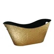 Gold Metal Basket 15" Empty