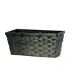 Black Bamboo Basket EMPTY 14"