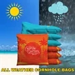 All Weather Full Color Regulation 1lb Resin Cornhole Bags