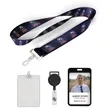 Custom Dye Sublimated Full Color Lanyard-B