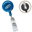 Round Secure-A-Badge Reel with Alligator Clip